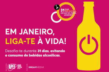 Jovens portugueses são desafiados a evitar consumir bebidas alcoólicas no primeiro mês do ano