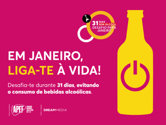 Jovens portugueses são desafiados a evitar consumir bebidas alcoólicas no primeiro mês do ano